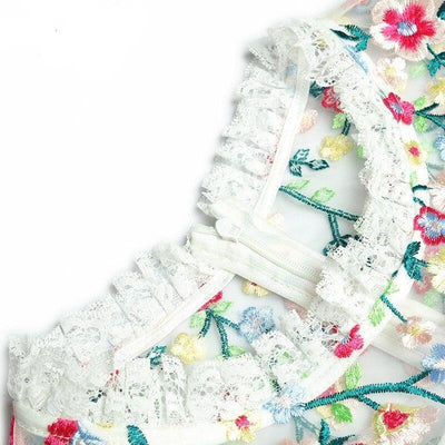 Robe Vintage Moderne Blanche