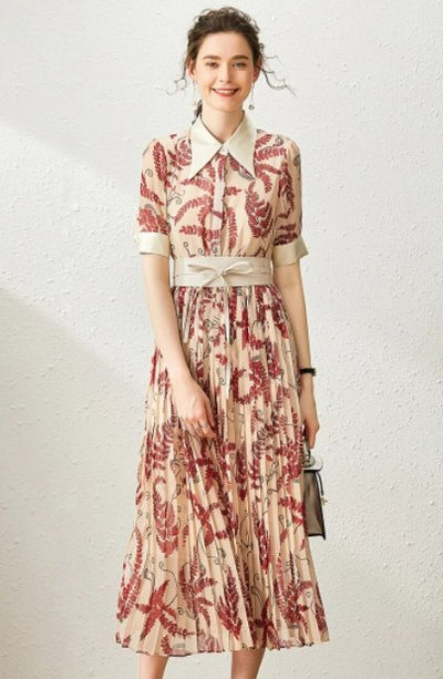 Robe Vintage Moderne Rose