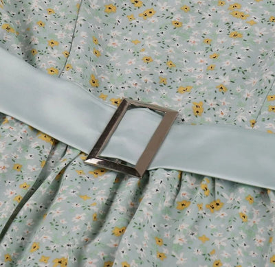 Robe Vintage Pin Up Imprimé Fleurs