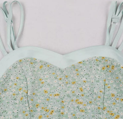 Robe Vintage Pin Up Imprimé Fleurs