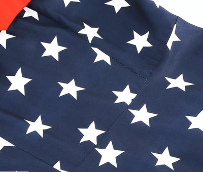 Robe Vintage Pin Up Imprimé USA