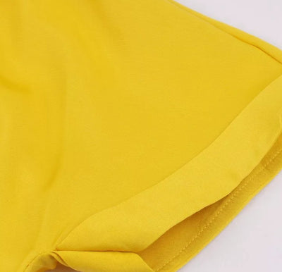 Robe Vintage Pin Up Jaune