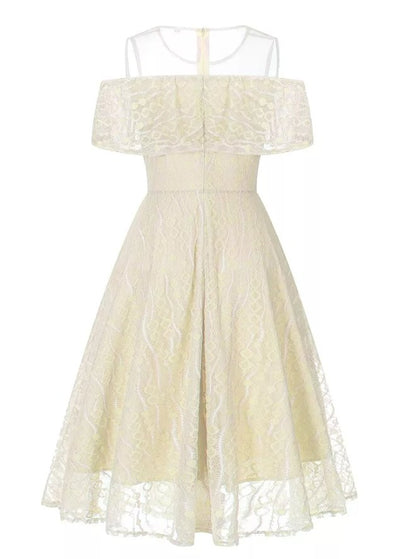 Robe Vintage Pour Mariage Blanche