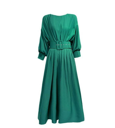 Robe Vintage Qualité Verte
