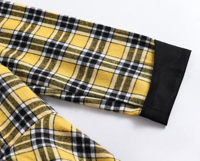 Robe Vintage Rayée Jaune et Noir