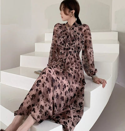 Robe Vintage Rose 1940s