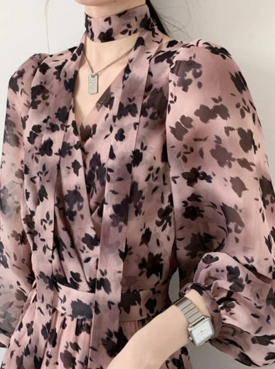 Robe Vintage Rose 1940s