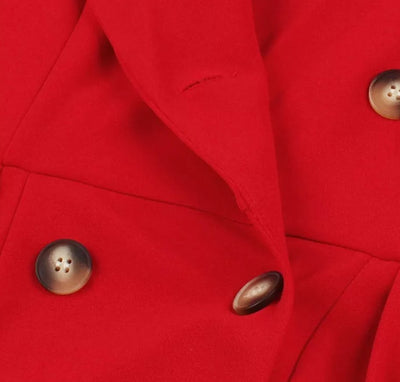 Robe Vintage Rouge Liberty