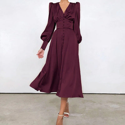 Robe Vintage Satin