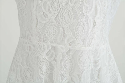 Robe Vintage Trapeze Blanc