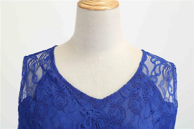 Robe Vintage Trapeze Bleu