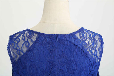 Robe Vintage Trapeze Bleu