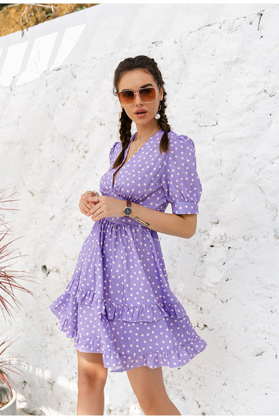 Robe Vintage Violette