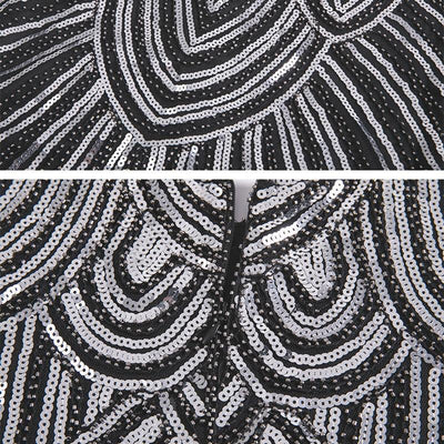 Robe des Années 20 Argent