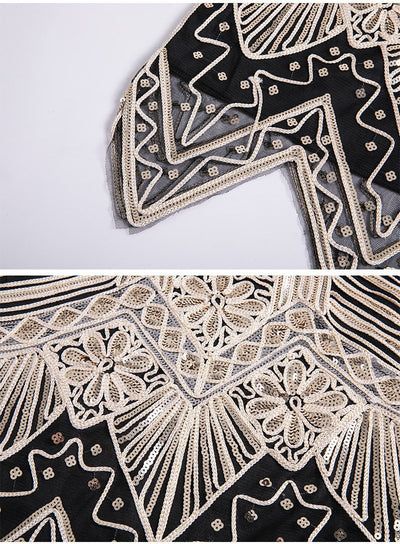 Robe Vintage Années 20 Mi Longue