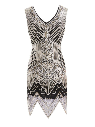 Robe Vintage Années 20 Mi Longue