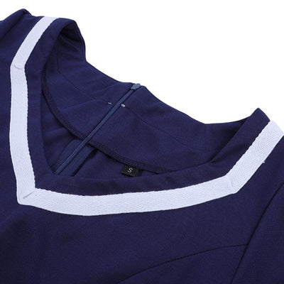 Robe des Années 60 Bleu