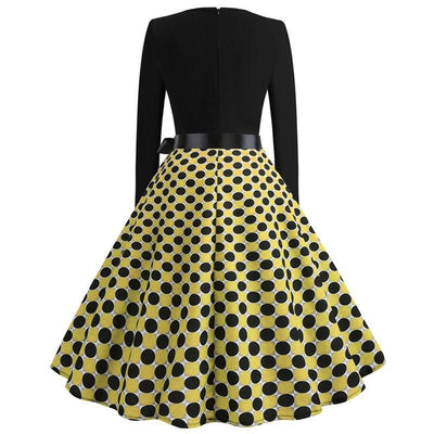 Robe Vintage Jaune