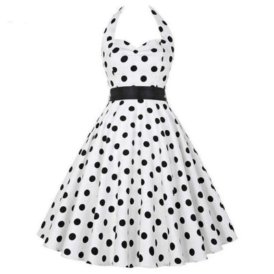 Robe Vintage Noire et Blanche