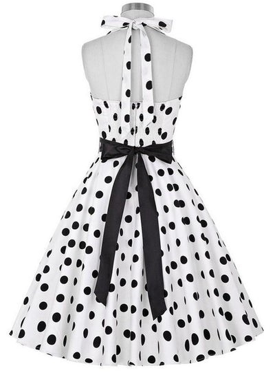 Robe Vintage Noire et Blanche