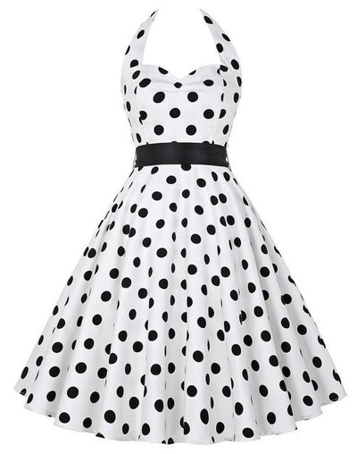 Robe Vintage Noire et Blanche