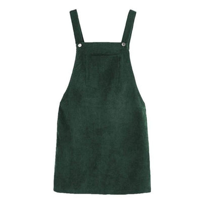Robe Vintage Velour Ado Verte