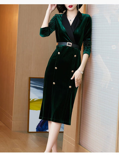 Tenue Années 40 Vert