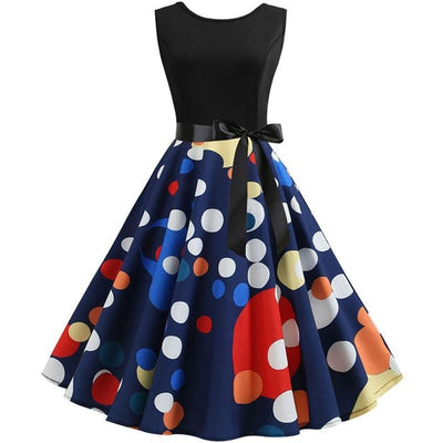 Robe Rockabilly À Pois
