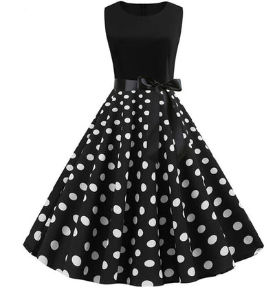 Robe Rockabilly À Pois