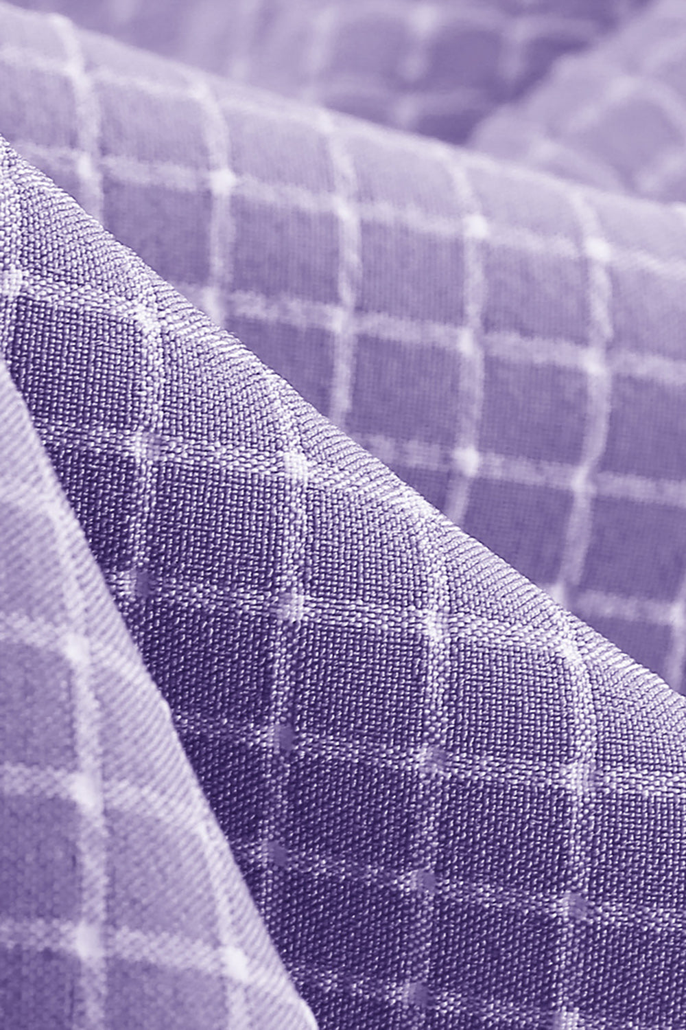 Robe Mi-longue à carreaux Vintage