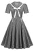 Robe Vintage avec Nœud Papillon