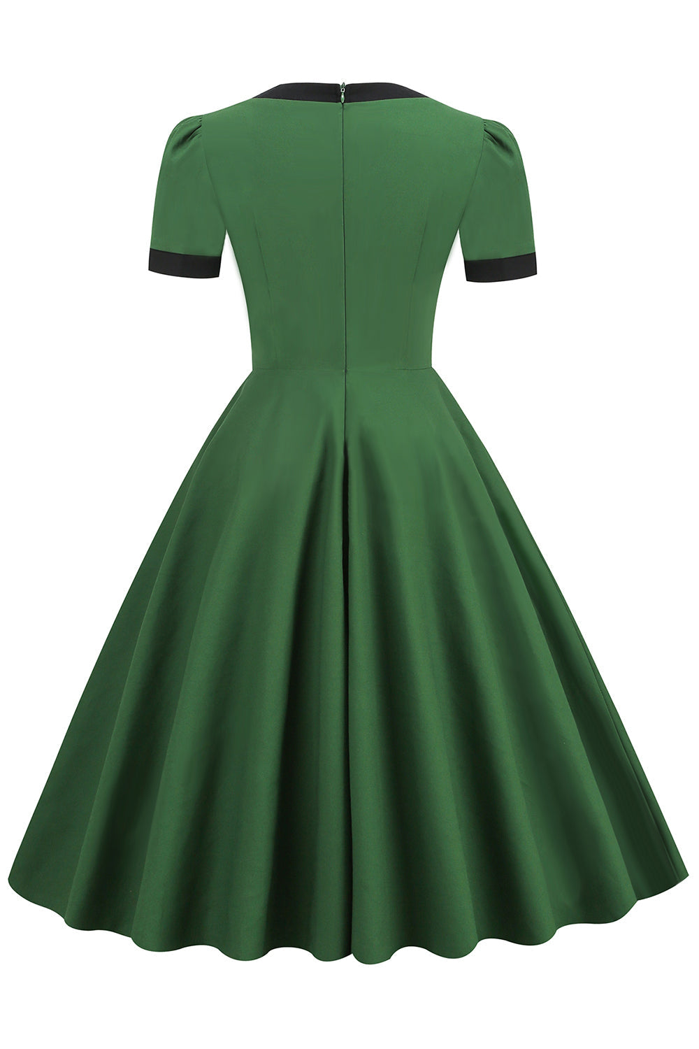 Robe vintage verte sale