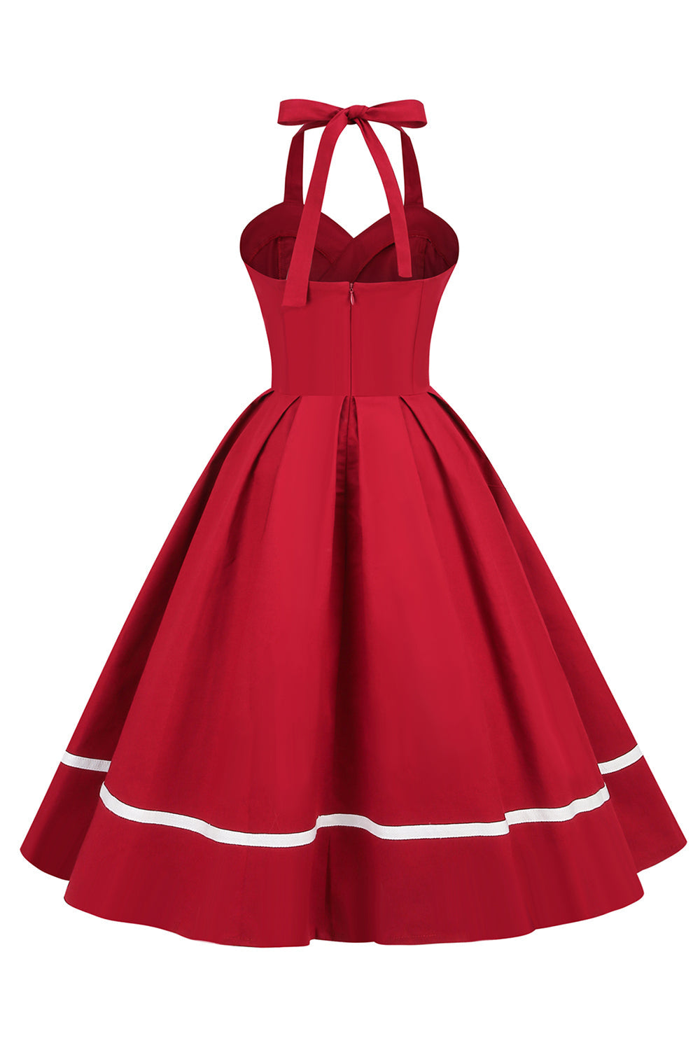 Robe Pin Up Vintage en Col V des années 50