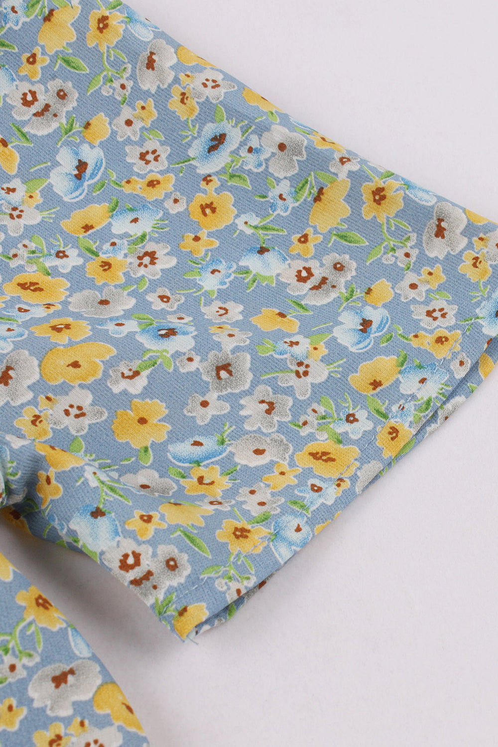 Robe Trapèze imprimée florale des années 50