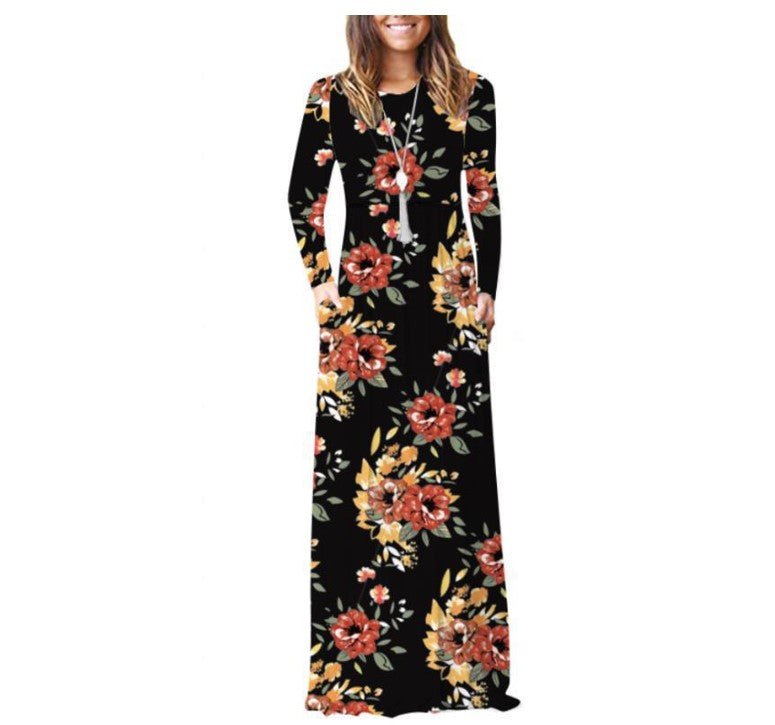 Robe Année 70 Fleurs