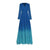 Robe Années 40 Vintage Bleue