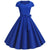 Robe Années 50 Vintage Bleu