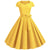 Robe Années 50 Vintage Jaune