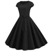 Robe Années 50 Vintage Noire