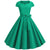 Robe Années 50 Vintage Verte
