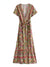 Robe Belle Année 70 Hippie