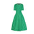 Robe Femme Année 40 Verte