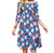 Robe Femme Année 70 Vintage Confettis