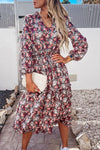 Robe Longue Fleurie Vintage
