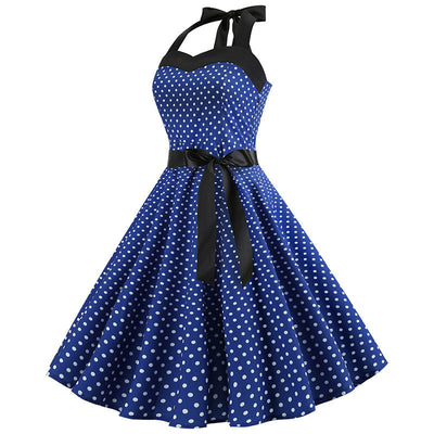 Robe Vintage Bleu