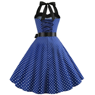 Robe Vintage Bleu