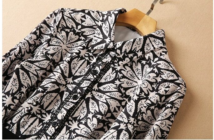 Robe 40s Fleurs Noires