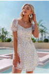 Robe à Petite Fleurs Vintage