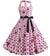 Robe à Petits Pois Vintage