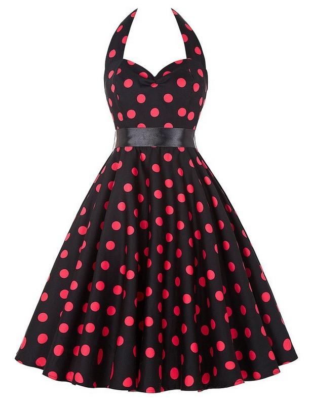 Robe à Pois Vintage